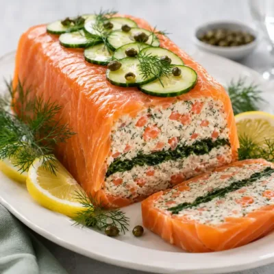 Terrine de Saumon Fumé au Fromage Frais