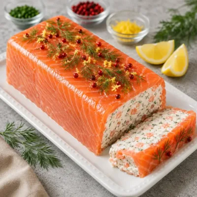 Terrine de Saumon Fumé au Fromage Frais
