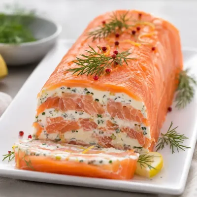 Terrine de Saumon Fumé et Fromage Frais