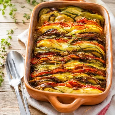 Tian de tomates et courgettes : la recette facile, fondante et parfumée