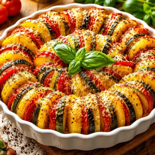 Tian provençal : la recette traditionnelle aux légumes du soleil fondants