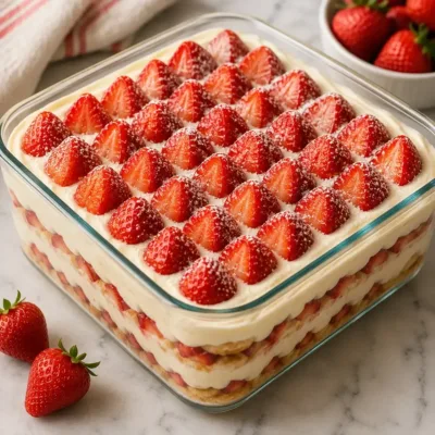 Tiramisu aux Fraises : Dessert Frais et Gourmand