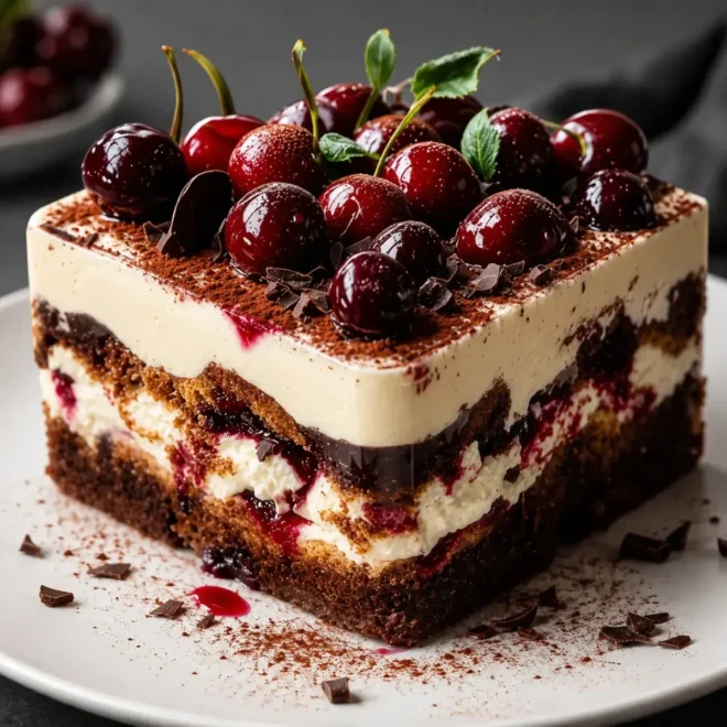 Tiramisu Forêt-Noire : Un Dessert Gourmand Incontournable