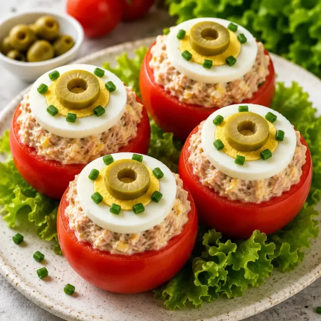 Tomates Farcies au Thon et aux Œufs : La Recette Fraîche, Facile et Gourmande