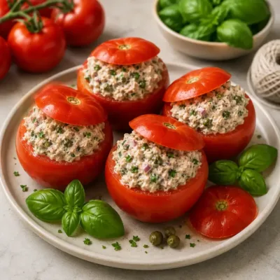 Tomates Farcies au Thon : Fraîches et Savoureuses