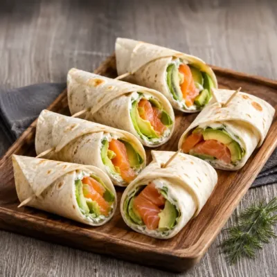 Wrap saumon avocat : frais et rapide à préparer