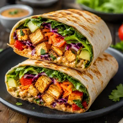 Wrap Végétarien Protéiné : Simple et Gourmand