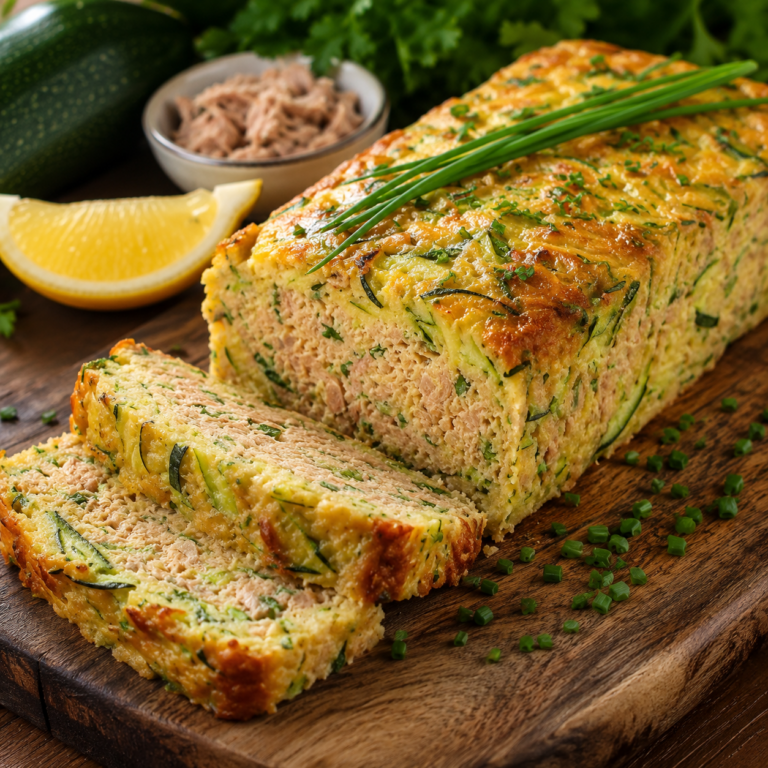 Terrine de courgettes au thon la recette facile, légère et savoureuse