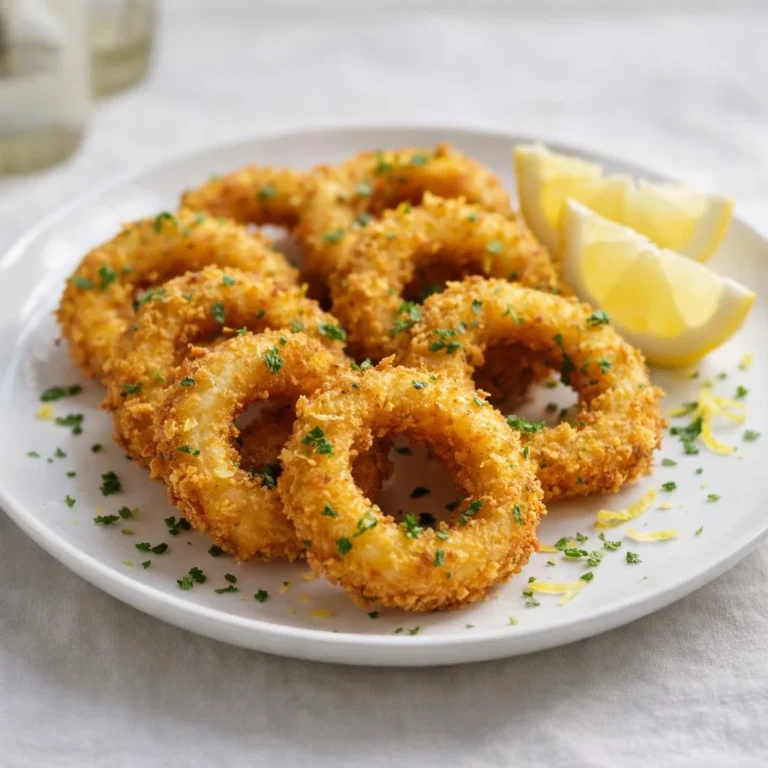 Recette de beignets de calamars à l’ail et au persil