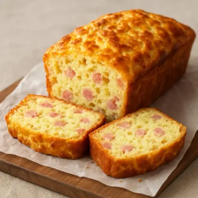 Recette cake jambon gruyère au four ultra moelleux