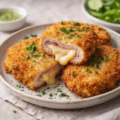 Recette cordons bleus maison croustillants et fondants