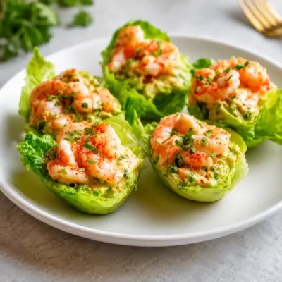 Coupelles avocat-crevettes : la recette fraîche, facile et élégante