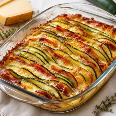 Courgettes Gratinées au Comté : la recette facile, fondante et gourmande
