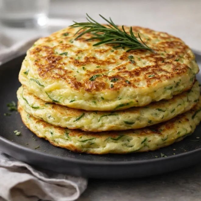 Crêpes de courgettes soufflées (extra moelleuses, sans grumeaux)