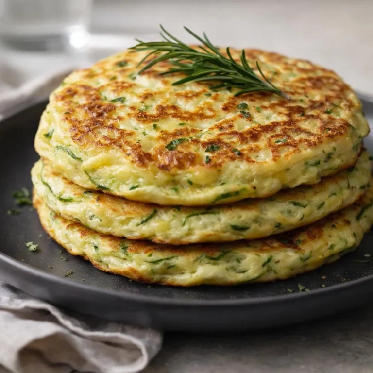 Crêpes de courgettes soufflées : moelleuses et dorées
