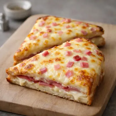 Recette croque monsieur : béchamel légère & emmental