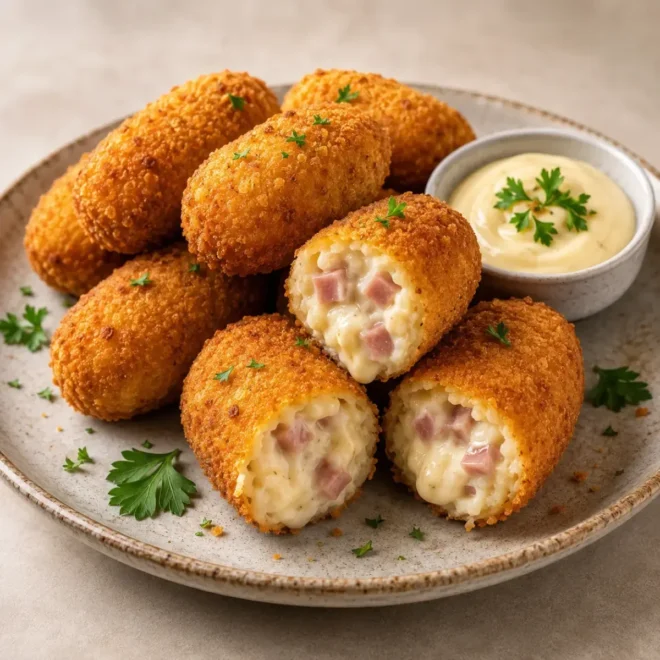 Croquettes de Jambon et Fromage Maison