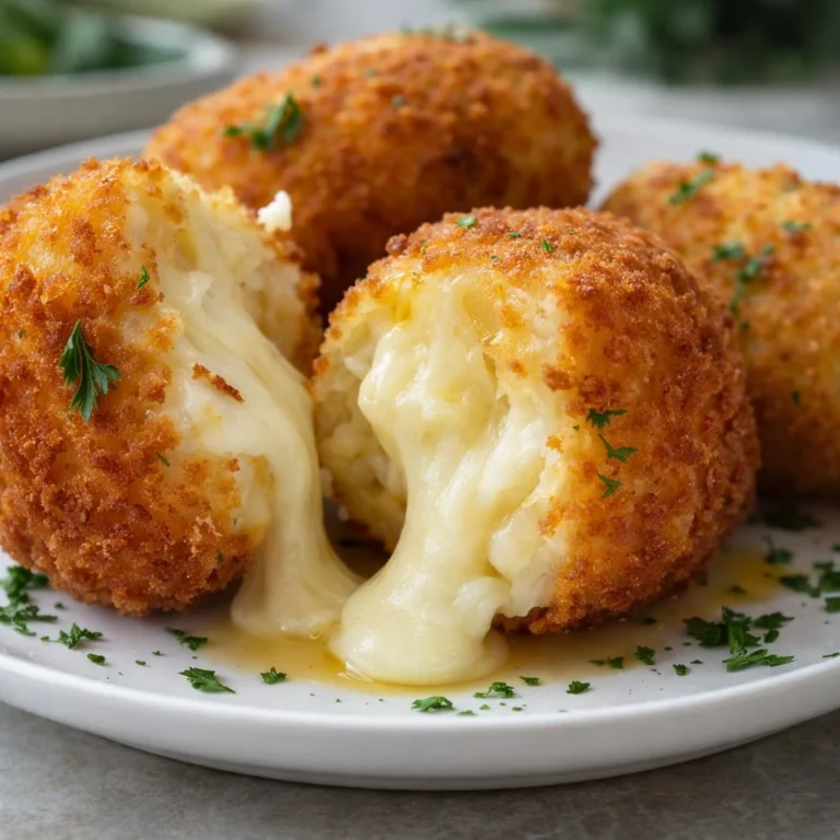 Recette croquettes de pommes de terre farcies à la mozzarell
