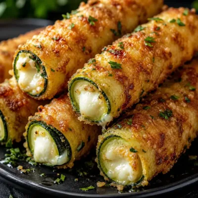 Croustillants Courgettes Fromage : la recette facile, croustillante et fondante