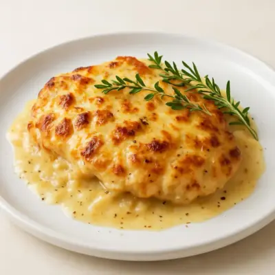 Escalope de Dinde au Fromage Gratiné (Gruyère)