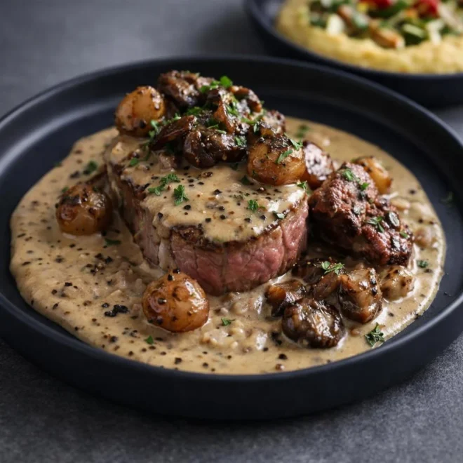 Recette filet de bœuf à la sauce au poivre