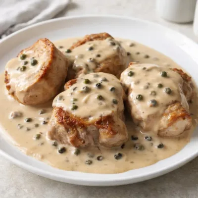 Filet mignon au poivre et à la crème : sauce onctueuse