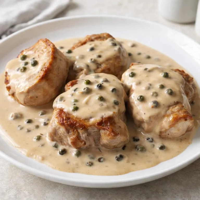 Filet mignon au poivre et à la crème, sauce onctueuse