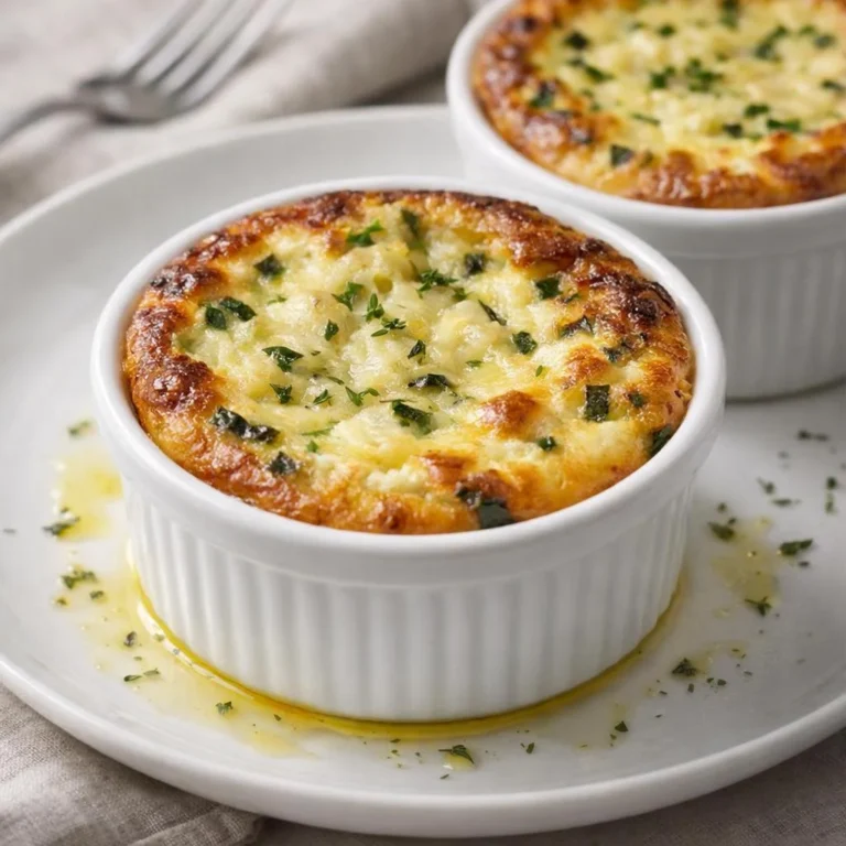 Flans de courgettes au fromage : tout légers, moelleux