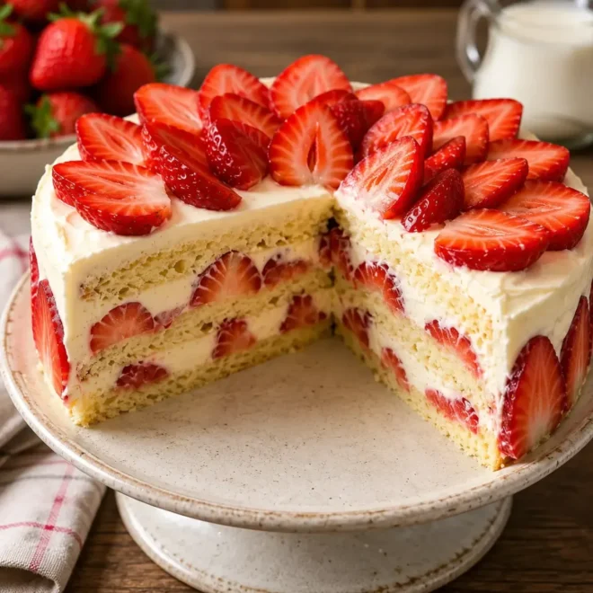 Fraisier au Mascarpone