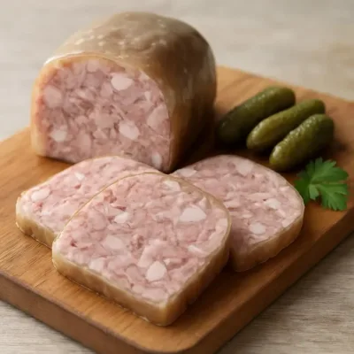 Fromage de tête de porc en gelée : recette maison