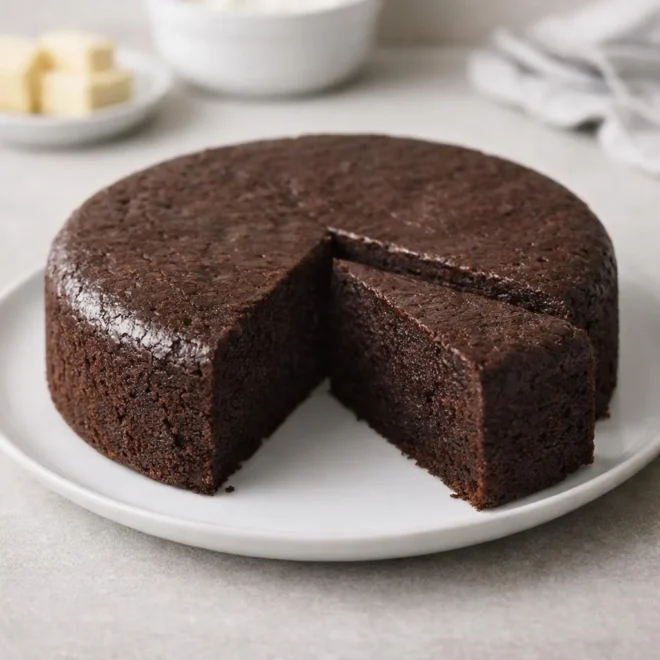 Gâteau au chocolat moelleux façon fondant (sans glaçage)