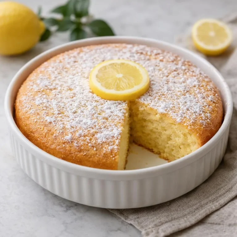 Gâteau au citron moelleux : recette fondante facile