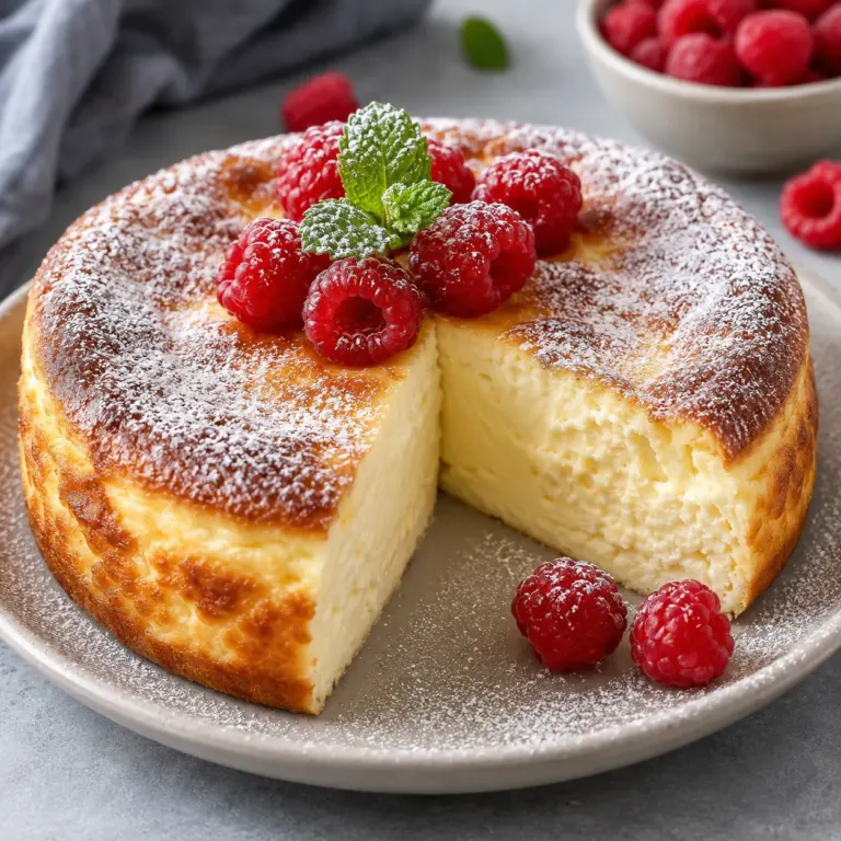 Gâteau au Yaourt Crémeux au Four
