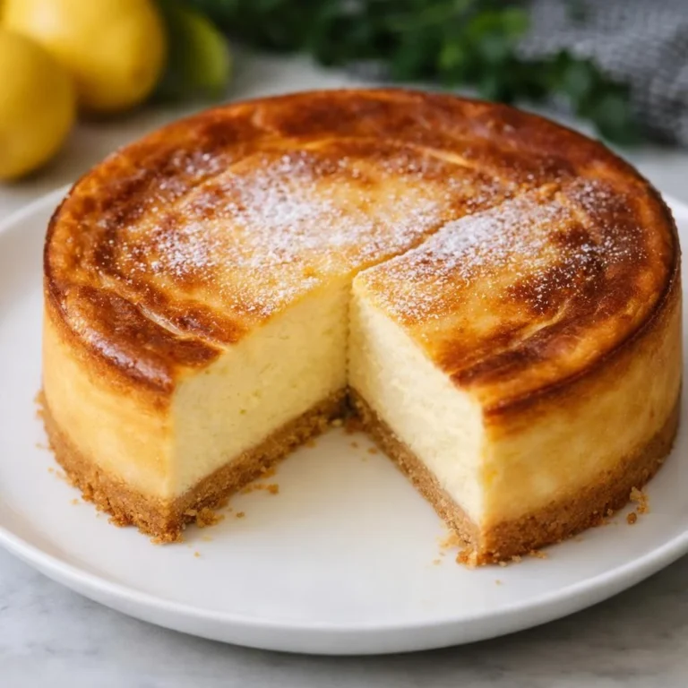 Cheesecake au citron : base biscuit croustillante