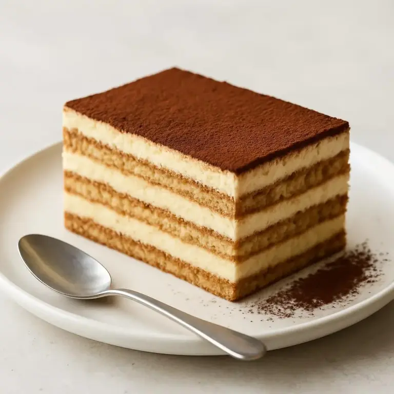 Gâteau Petit Beurre au Café & Mascarpone (sans cuisson)