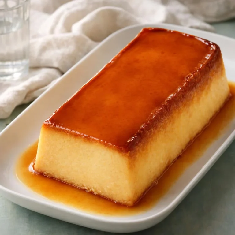 Recette gâteau semoule caramel fondant (flan renversé)