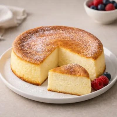 Recette gâteau au yaourt au fromage frais moelleux