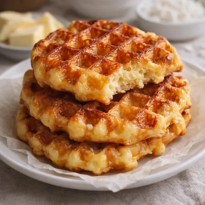 Recette gaufres liégeoises au sucre perlé (moelleuses)