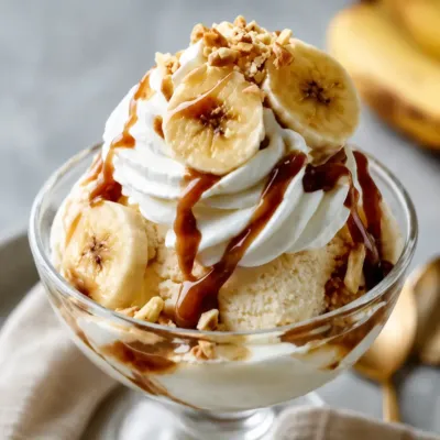 Glace minute à la banane