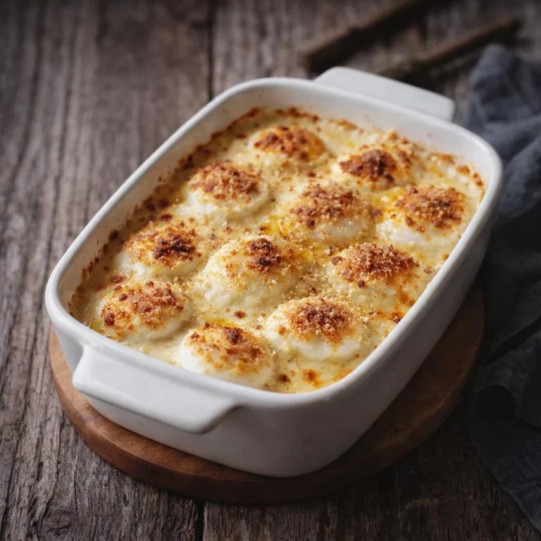 Gratin d’œufs durs à la béchamel, recette facile