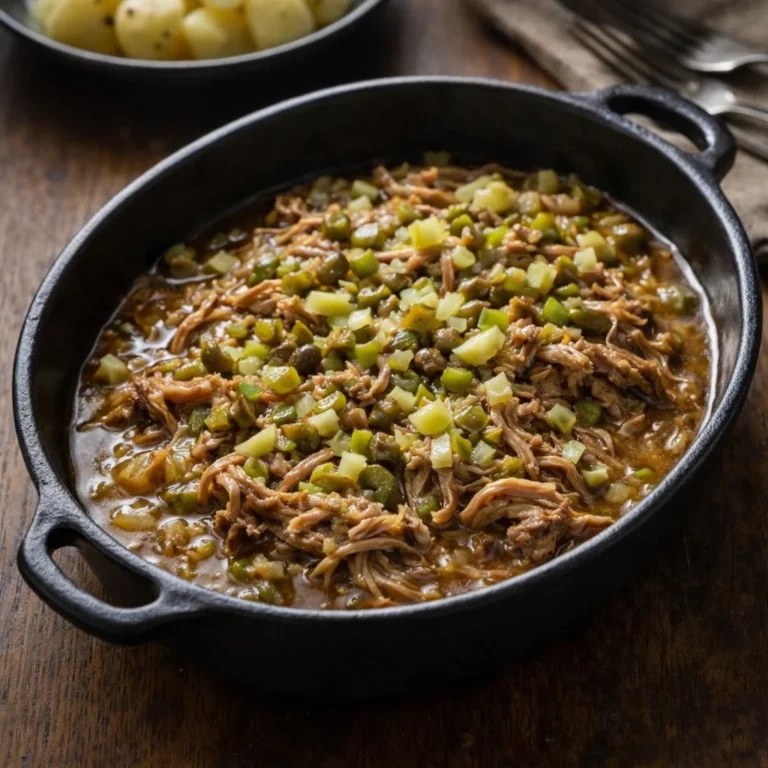 Hure de porc traditionnelle aux cornichons, sauce au vinaigre