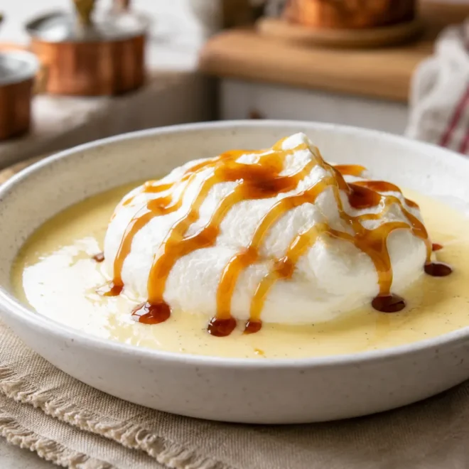 Île flottante traditionnelle la recette authentique, légère et inratable