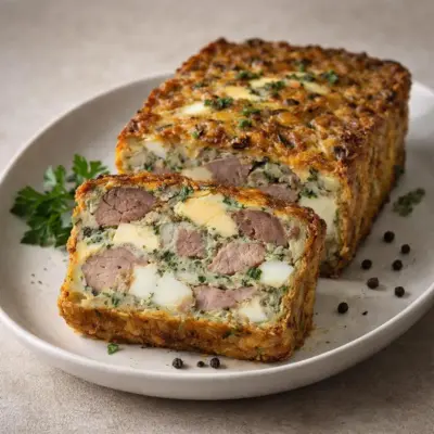 Recette jambonneau en croûte de pommes de terre
