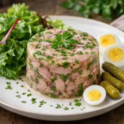 Jambonneau pressé au persil plat : recette express