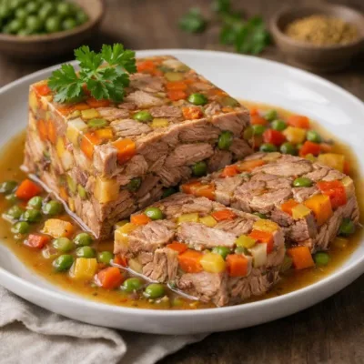 Joue de porc aux légumes croquants : mijoté express