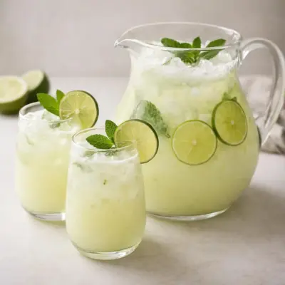 Recette limonade brésilienne citron vert menthe (Suíça)
