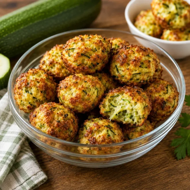 Muffins salés courgettes, fromage et herbes