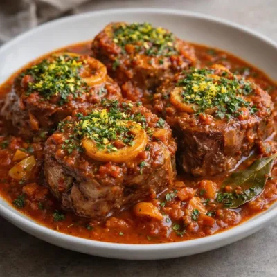 Recette osso bucco de veau à l’italienne (fondant)