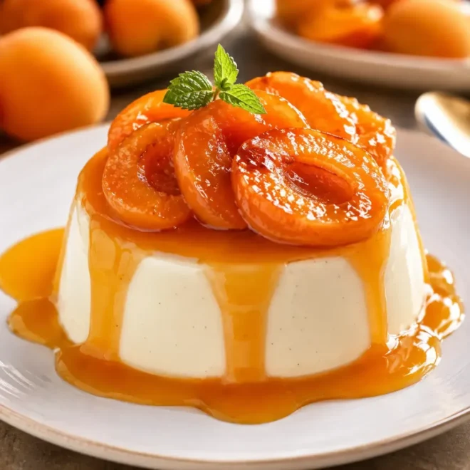 Panna cotta aux abricots : la recette facile, crémeuse et ultra gourmande