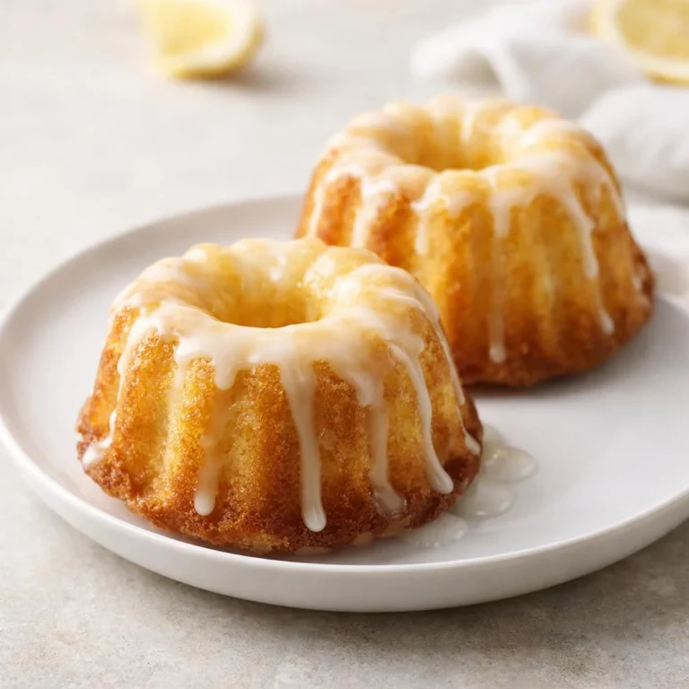 Recette petits gâteaux au citron moelleux glacés